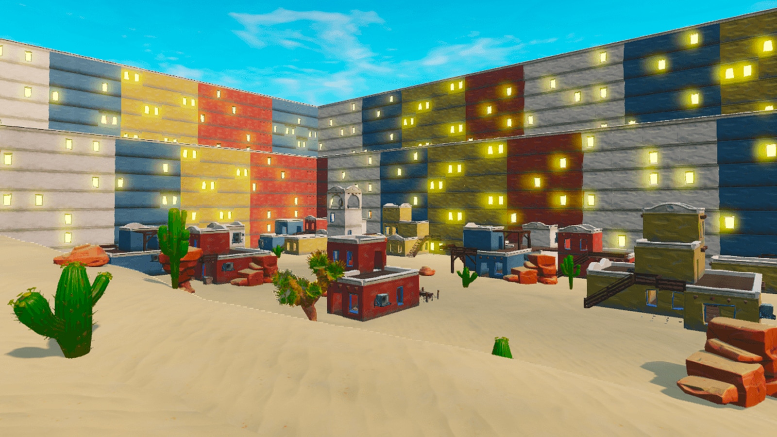 Fortnite Desert Zone Wars codes map 37
