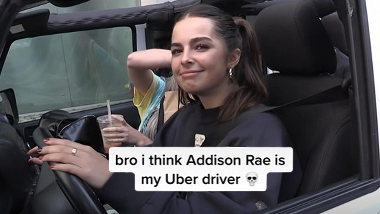 La clip del driver di Addison Rae Uber confonde i 55