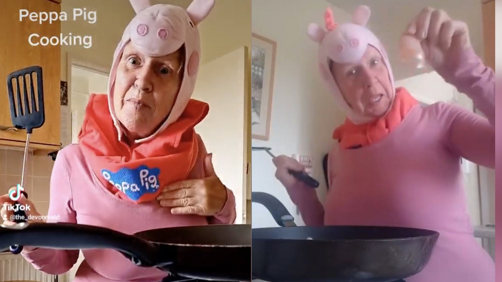 TikToker risponde al contraccolpo per essersi vestita da Peppa Pig 39