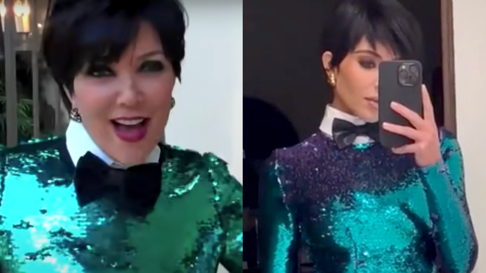 Kim Kardashian si veste come il meme Krissed di TikTok 43