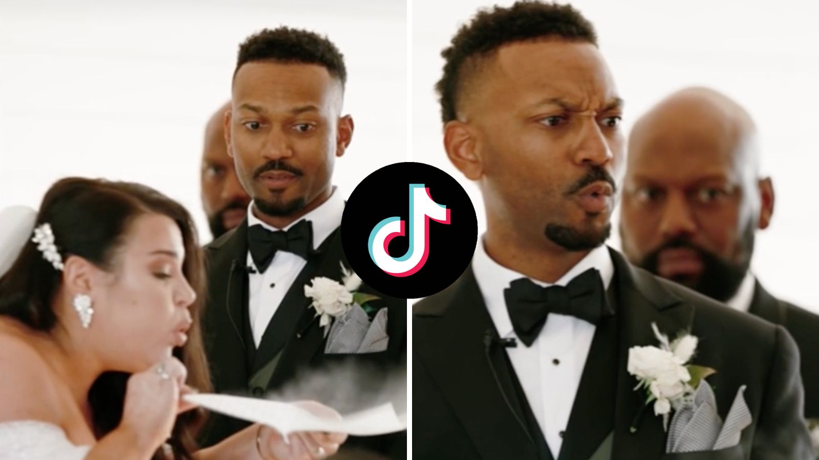 La sposa di TikTok oscura lo sposo per il lungo 3