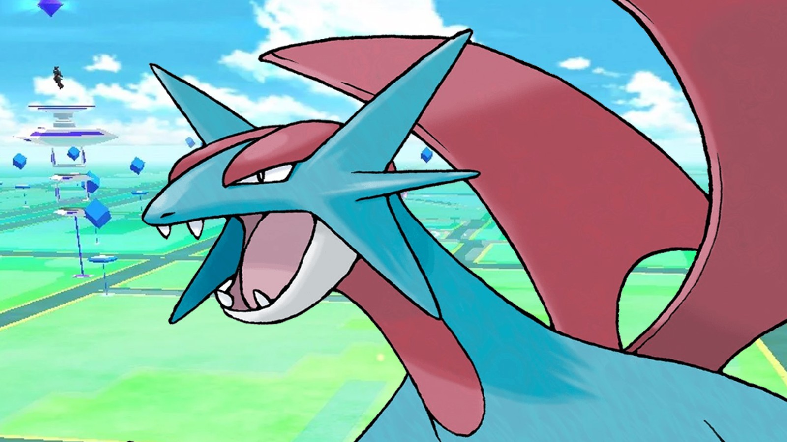 Salamence prende il controllo di Pokemon Go Gym con un 9