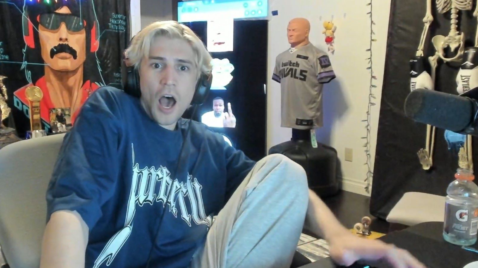 xQc blocca Adin Ross per avergli inviato un urlatore su 57