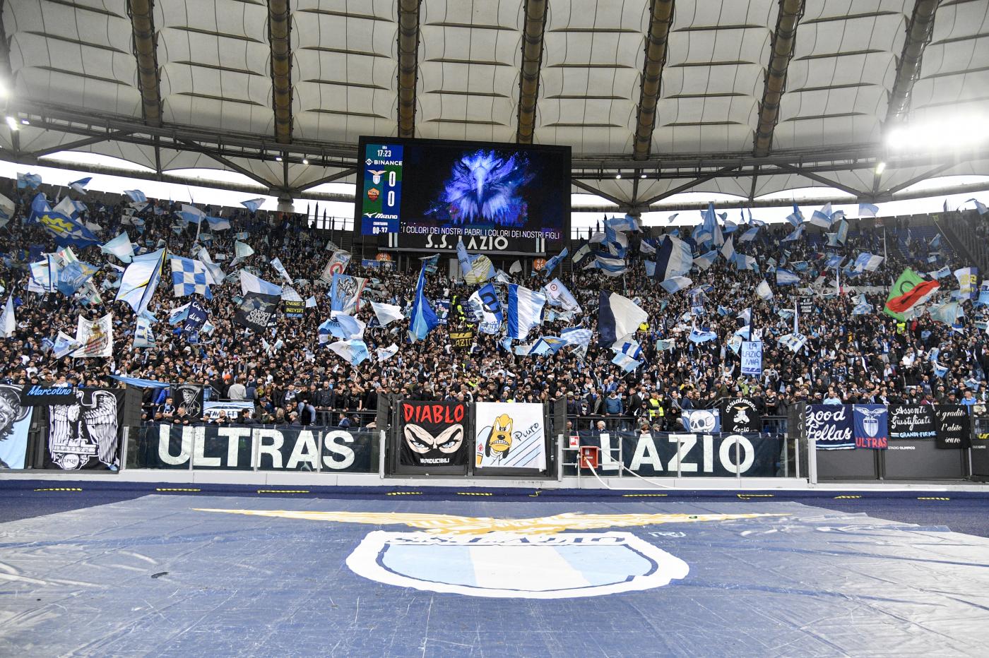 Lazio Juventus Curva Nord social 65