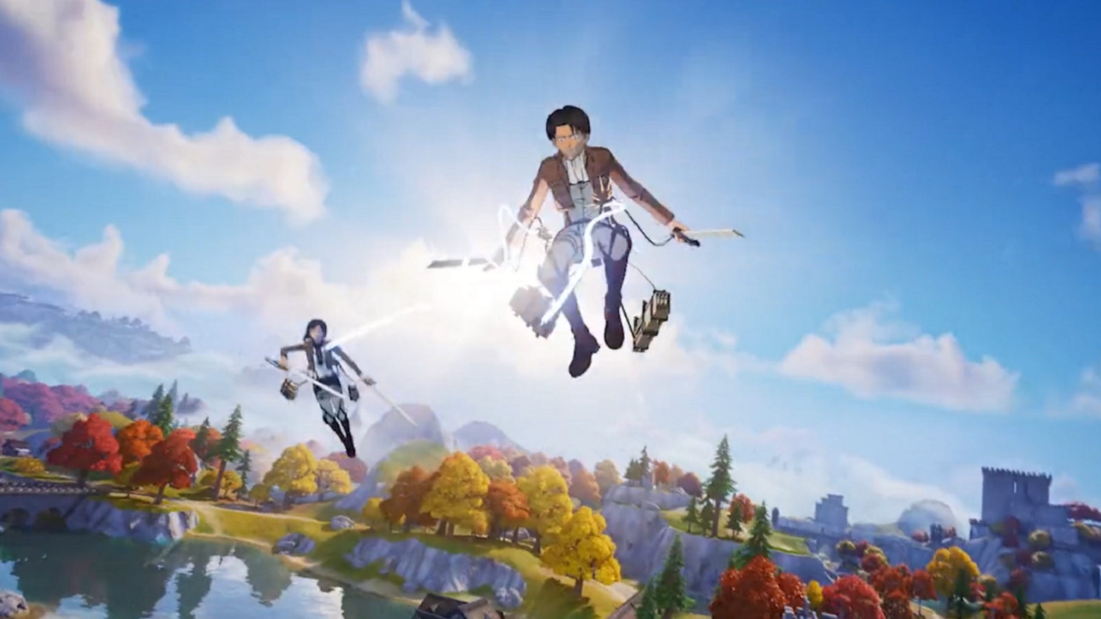 Le skin Mikasa e Levi di Attack on Titan stanno 43