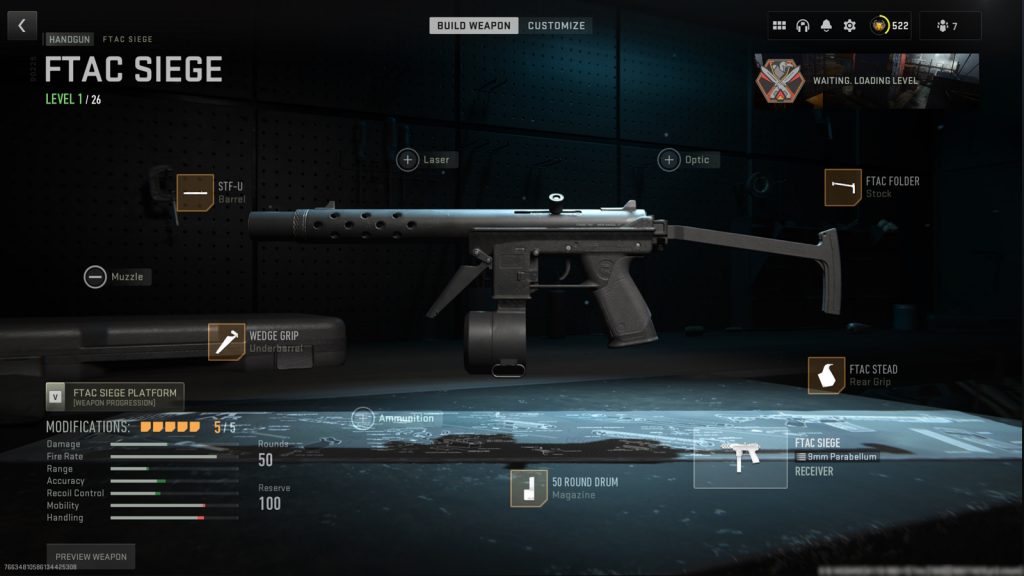 Miglior equipaggiamento FTAC Siege MW2 configurazione della classe allegati e 67